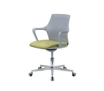 Кресло для персонала Альба/П Ткань кат.1/база алюминий