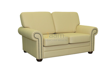 Офисный диван трёхместный Латте