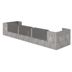 Стойка ресепшн Комплект ресепшн с подсветкой 1КР.204.1 2