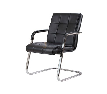 Офисный стул Верона/В кожа LUX нестандарт/база хром