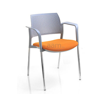 Офисный стул Макс/П Ткань кат. 1 спинка пластик