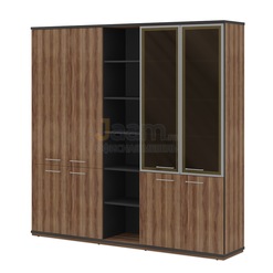 Кабинет руководителя Гардероб комбинированный глубокий ПК-СЕ-Ш3С220Х225К2ДС/Г