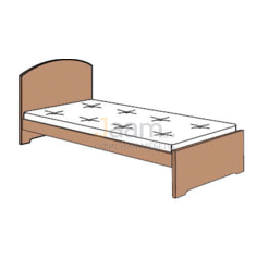 Мебель для гостиниц Кровать сдвигающаяся с матрасом R5539