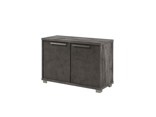 Шкаф низкий Vestar Z-12-11 1232x500x832 (Сосна Пасадена/Бетон Чикаго)