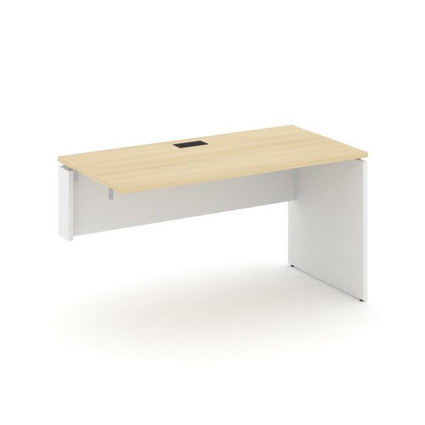Стол-приставка к опорным элементам SN-D.OPRS-023(L) (1380х800х750) (Акация Лорка/Белый)