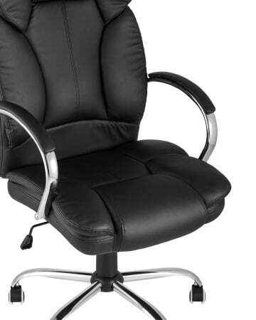Кресло руководителя TopChairs Ultra черное (Компьютерное кресло Ultra черный)