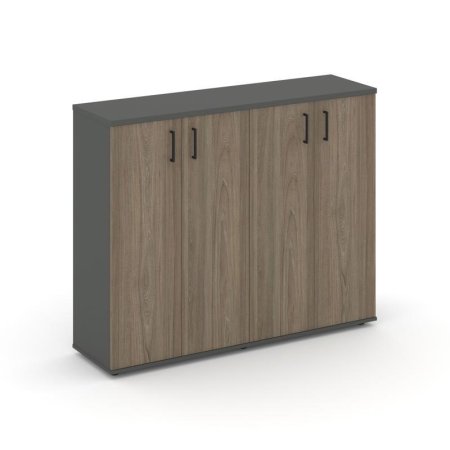 Тумба опорная/приставная SN.TOP-163 (1632х400х1150) (Антрацит/Вяз Благородный)