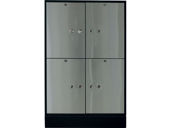 Блок депозитных ячеек VALBERG DB-4S.DGL (Серый/Графит)