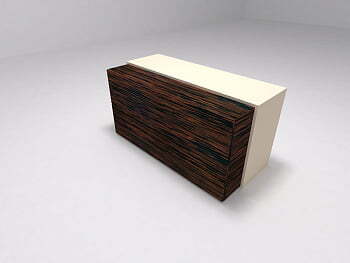Блок с двумя ящиками Brix BR.00.37 1200x560x610