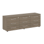Тумба модульная в кабинет руководителя серии LT-TS 3.3 1650x450x580