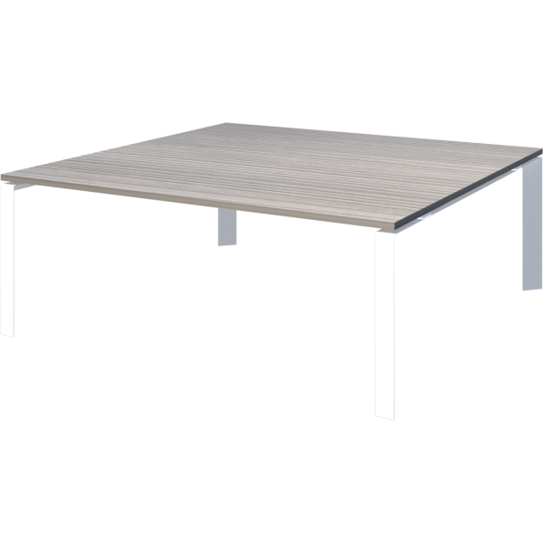 Стол переговорный на металлокаркасе Аргентум-МП НТМП.П-200.11 2000x1100x750