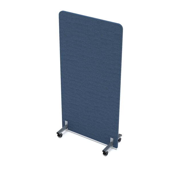 Акустическая мобильная перегородка SOFTOffice 011.МП.8016 800x377x1600 (Denim)