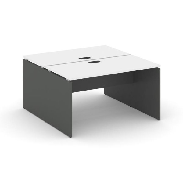 Рабочая станция 2-х сторонняя SN-D.DRS-022 (1180х1632х750) (Белый/Антрацит)