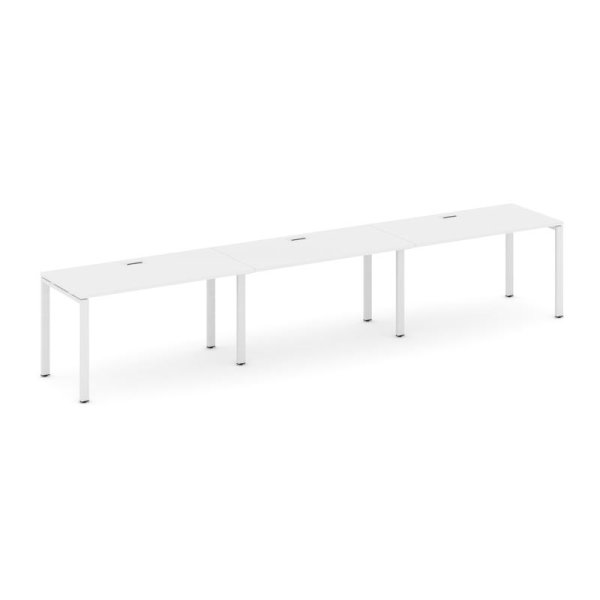 Рабочая станция 1 сторонняя SN-6P.ORS-031 (2940х600х750) (Белый/Металл Белый)