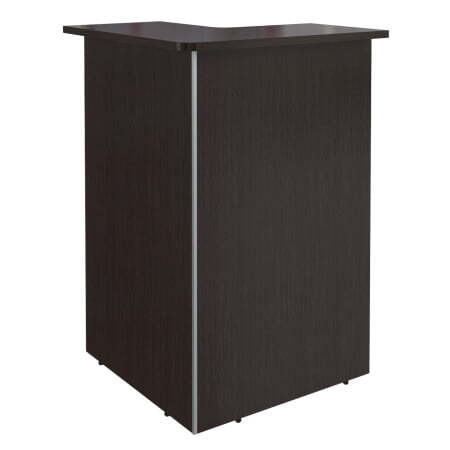 Стойка ресепшен угловая левая Dex DMC 88 L 800x800x1200