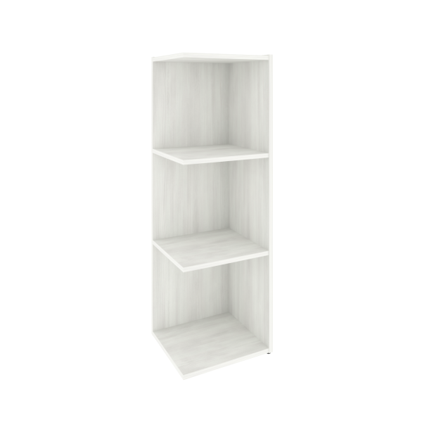 Модуль приставной 3 ячейки Locker Plus LK.PM-3 390x350x1203 (Снежная Патина)