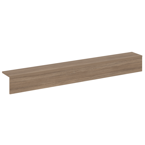 Накладка прямая низкая на 2 модуля О.R-F.MP.V-158 Onix О.R-NP.N-158.2 2700x327x297 (Дуб Аризона)