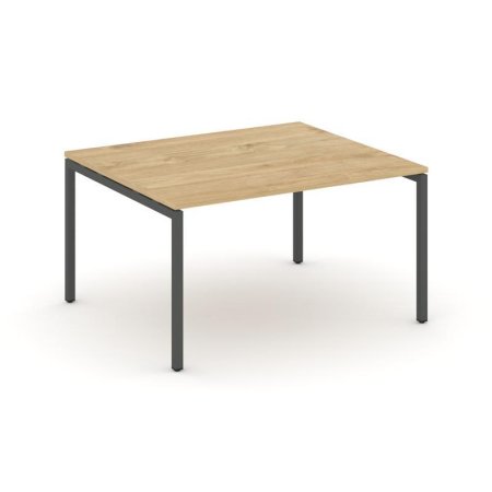 Стол переговорный SN-4P.SPRG-033.3 (1380х1180х750) (Тиквуд Светлый/Металл Антрацит)